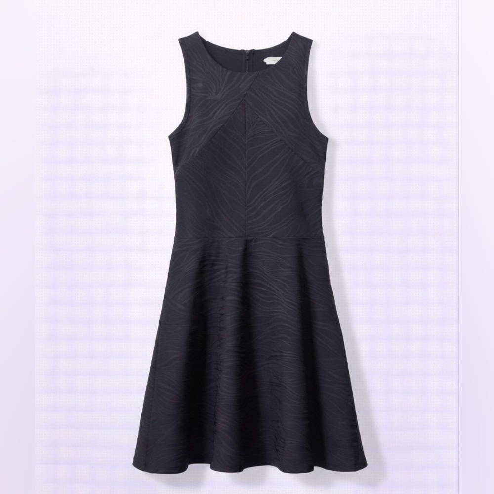 🖤 Black Textured Dress